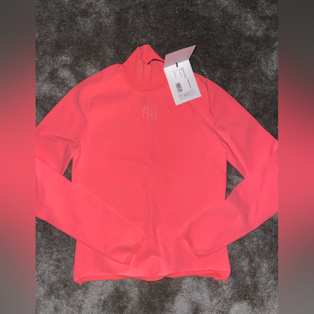 Brand new hot pink Alexander wang turtleneck size M